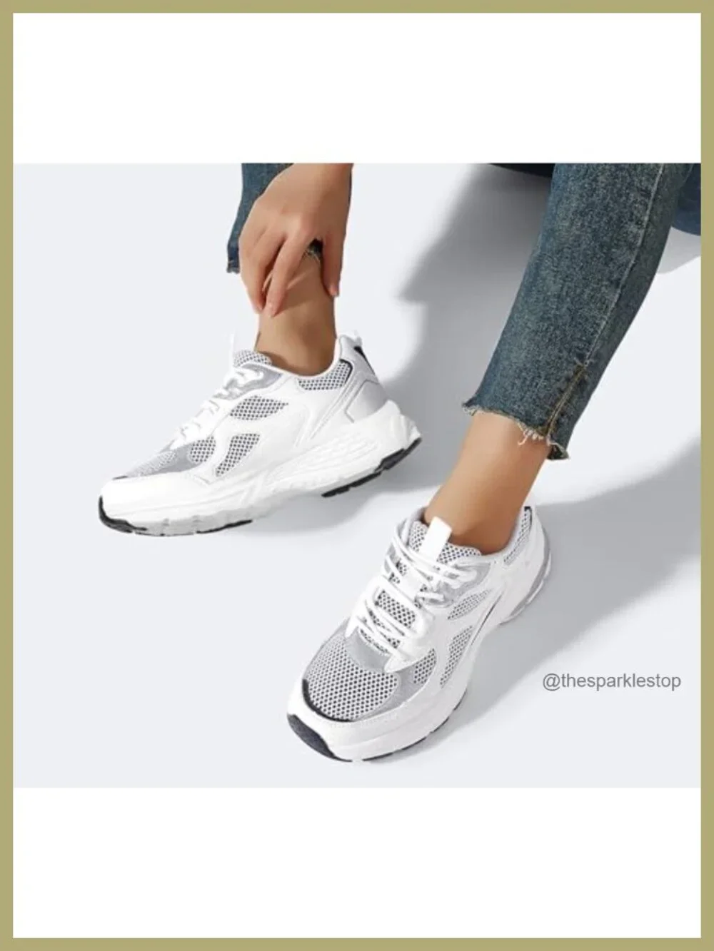 Women's Chunky Fashion Sneakers Athletic Walking Shoes